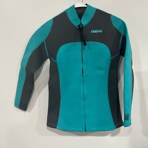 Anparc Aqua and Gray Wetsuit Jacket